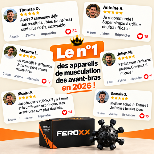 FEROXX - Entraîneur d’avant-bras.