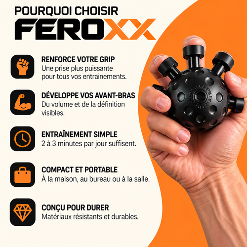 FEROXX - Entraîneur d’avant-bras.
